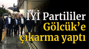 İYİ Partililer Gölcük’e çıkarma yaptı